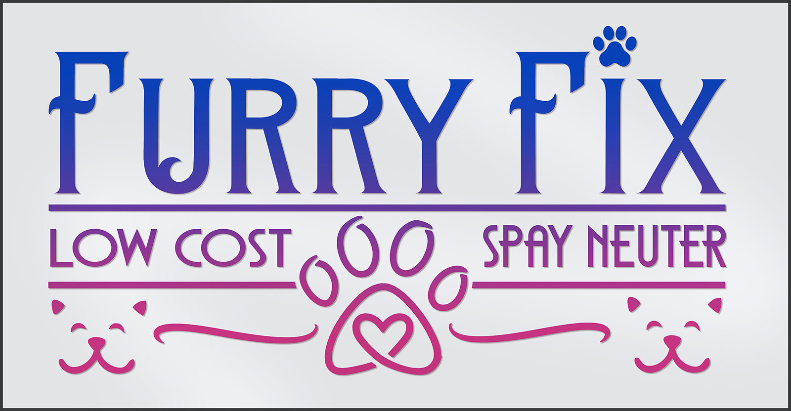 Furry Fix - we raise funds for low cost spay and neuter